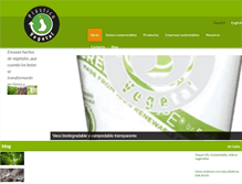 Tablet Screenshot of plasticovegetal.cl